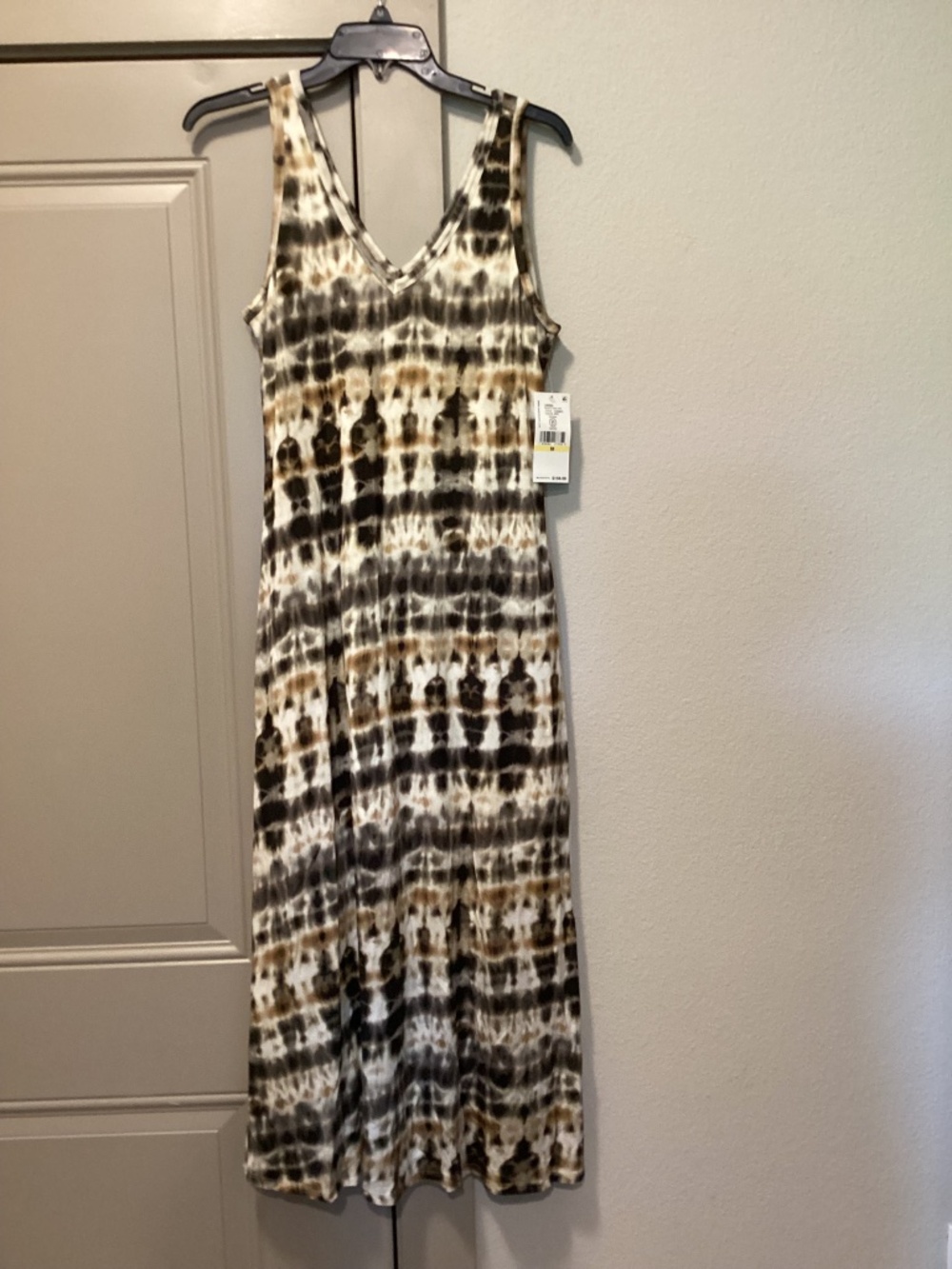 Karen Kane Brigitte Tie Dye Sleeveless Midi Dress, size M - Picture 4 of 14